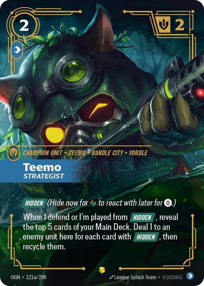 Teemo Strategist Alternate Art Origins