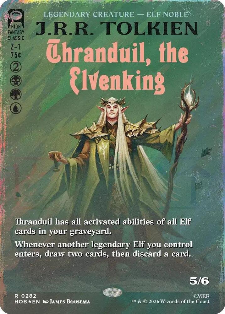 Thranduil the Elvenking (Borderless Surge Foil