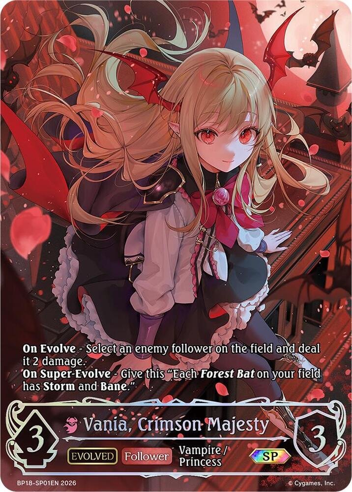 Vania Crimson Majesty Evolved SP