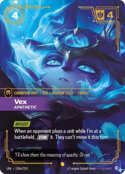 Vex Apathetic Alternate Art Unleashed