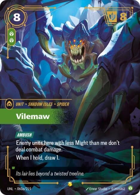 Vilemaw Alternate Art Unleashed