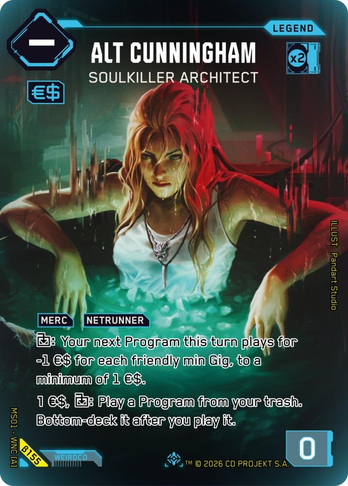 Alt Cunningham Soulkiller Architect ILegend