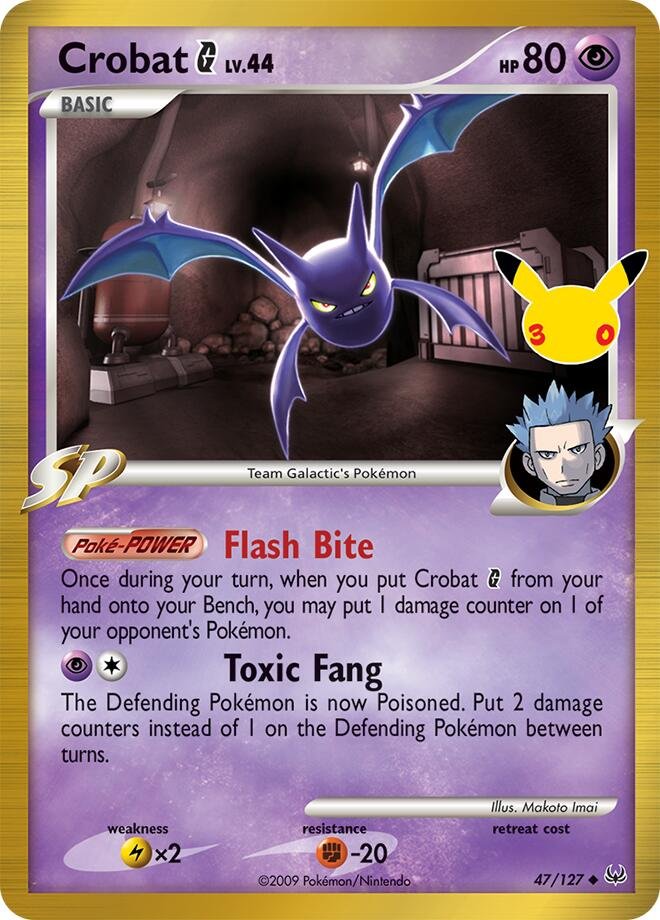 Crobat G 47 30th Celebration Classic Collection