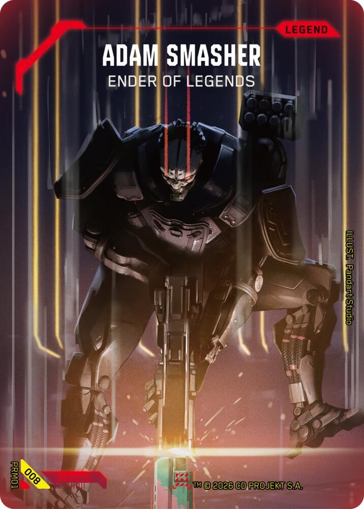 Cyberpunk TCG Adam Smasher Ender of Legends