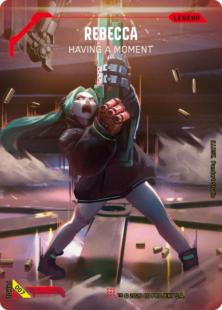Cyberpunk TCG Rebecca Having A Moment 007