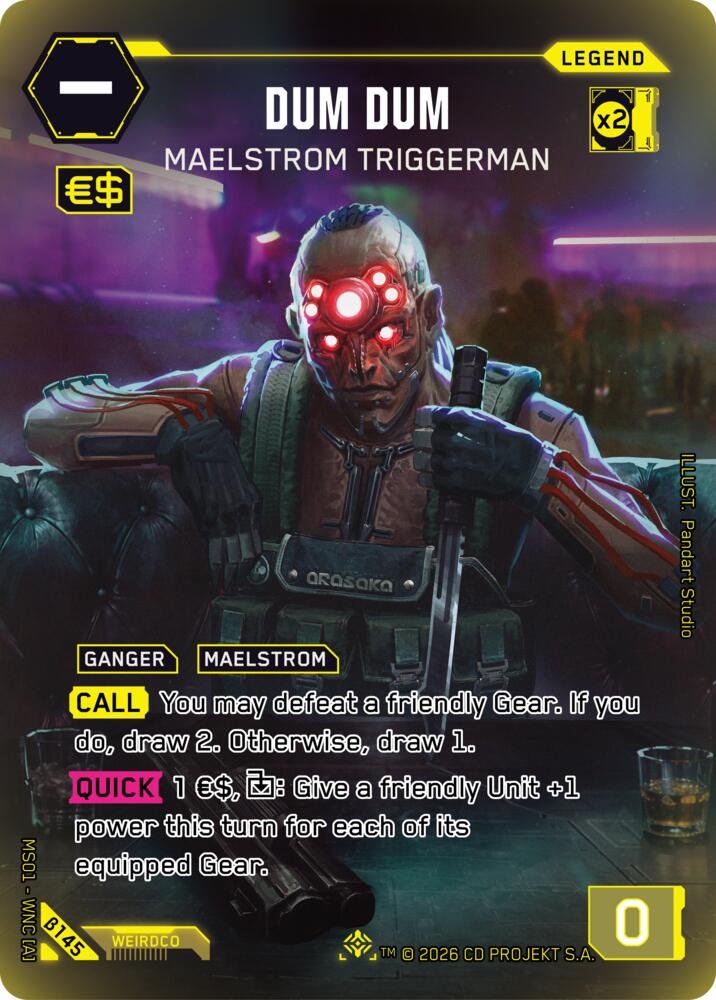 Dum Dum Maelstrom Triggerman ILegend