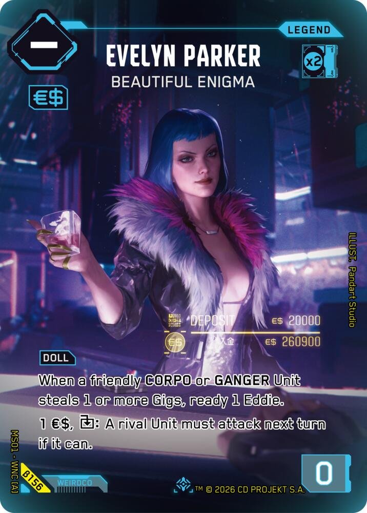 Evelyn Parker Beautiful Enigma ILegend