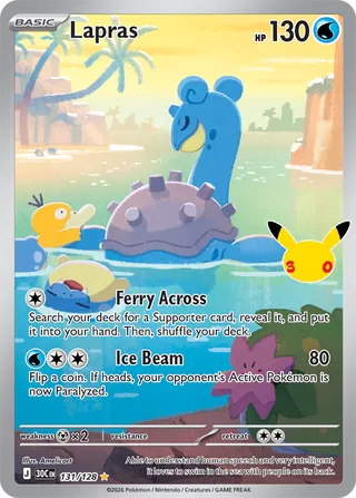 Lapras 131 30th Celebration
