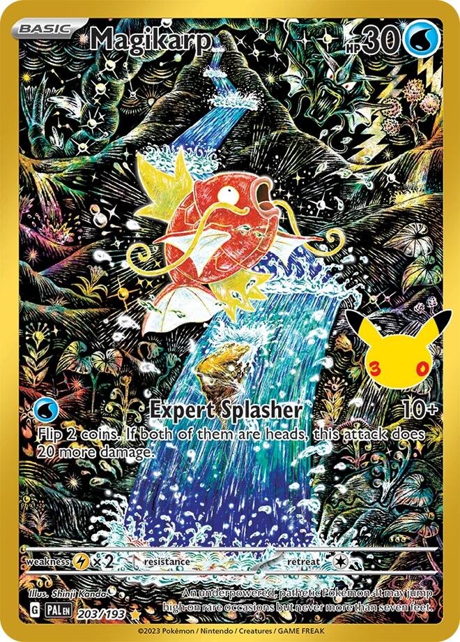 Magikarp 203 30th Celebration Classic Collection