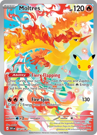 Moltres 130 30th Celebration