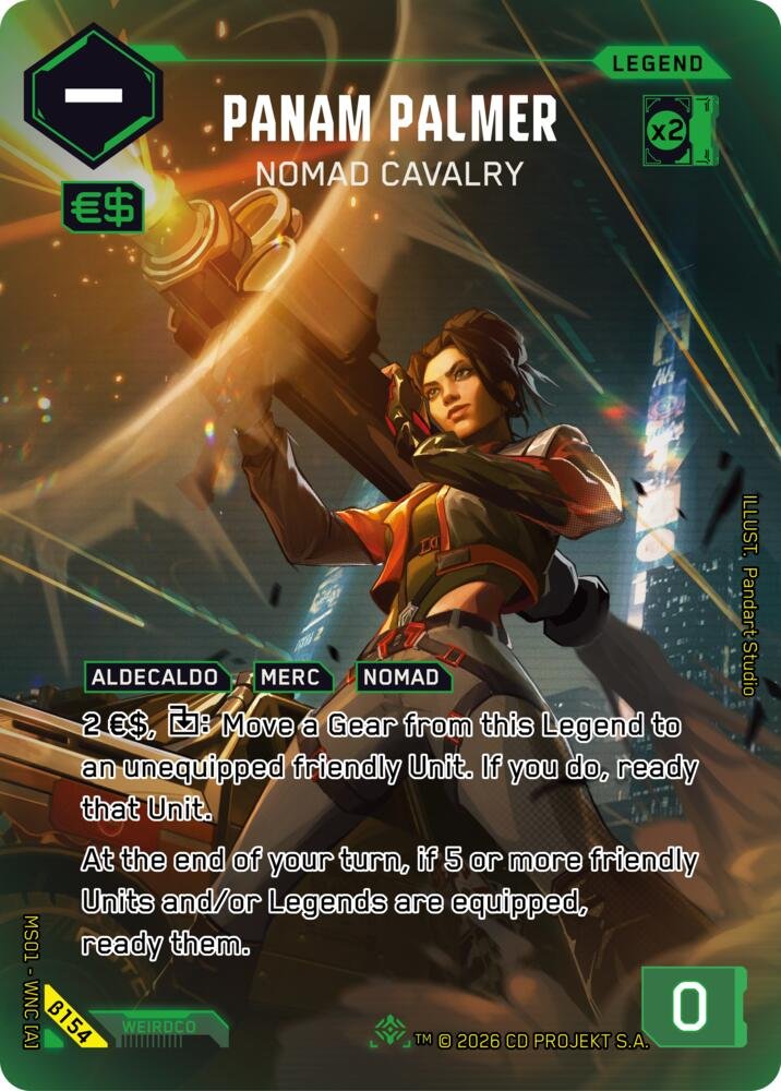 Panam Palmer Nomad Cavalry ILegend