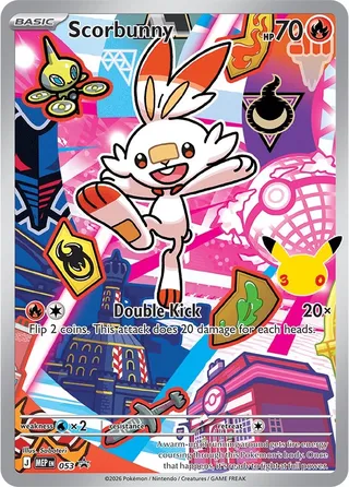 Scorbunny 053 First Partner Illustration Collection