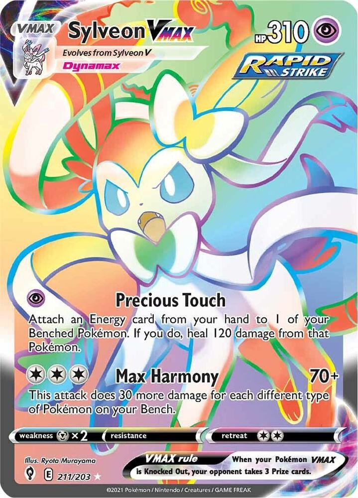 Sylveon VMAX 211 Evolving Skies