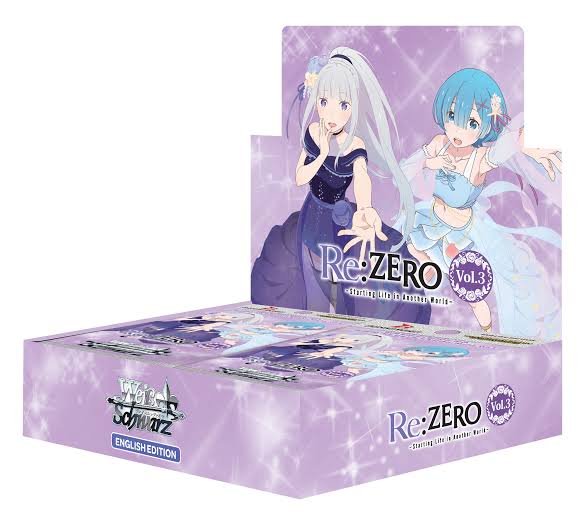Weiss Schwarz Re Zero Vol 3