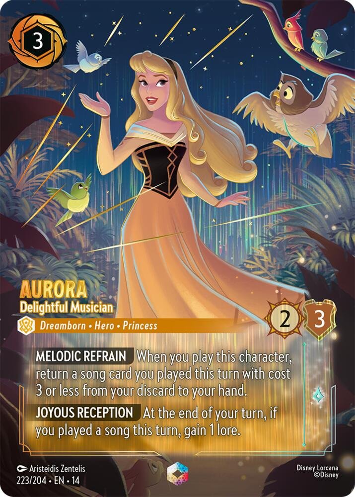 Aurora Delightful Musician Enchanted Hyperia City