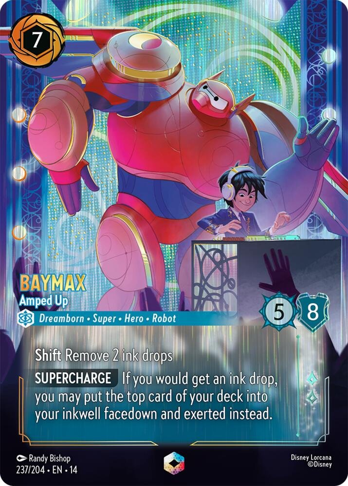 Baymax Amped Up Enchanted Hyperia City