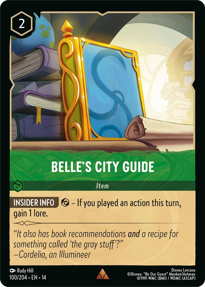 Belles City Guide Hyperia City Disney Lorcana Hyperia City