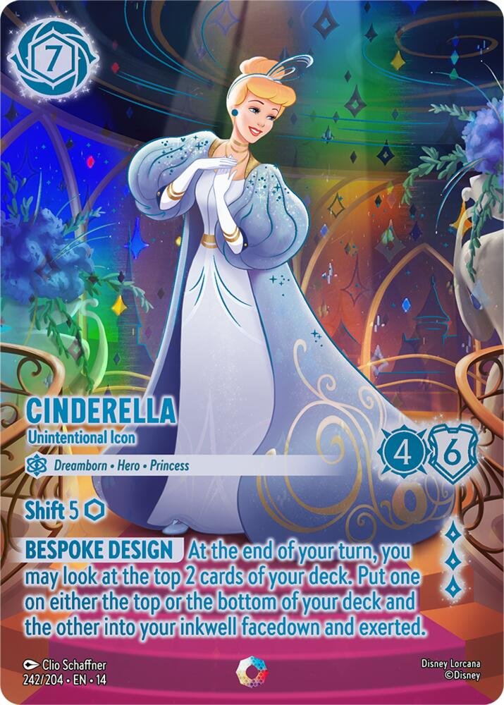 Cinderella Unintentional Icon Iconic Disney Lorcana Hyperia City