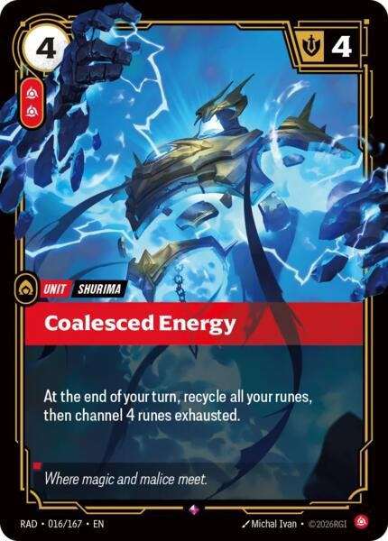 Coalesced Energy Riftbound Radiance