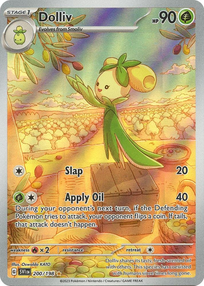 Dolliv 200 Scarlet and Violet Base Set
