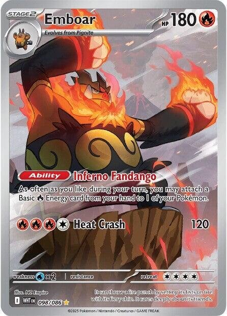 Emboar 098 White Flare