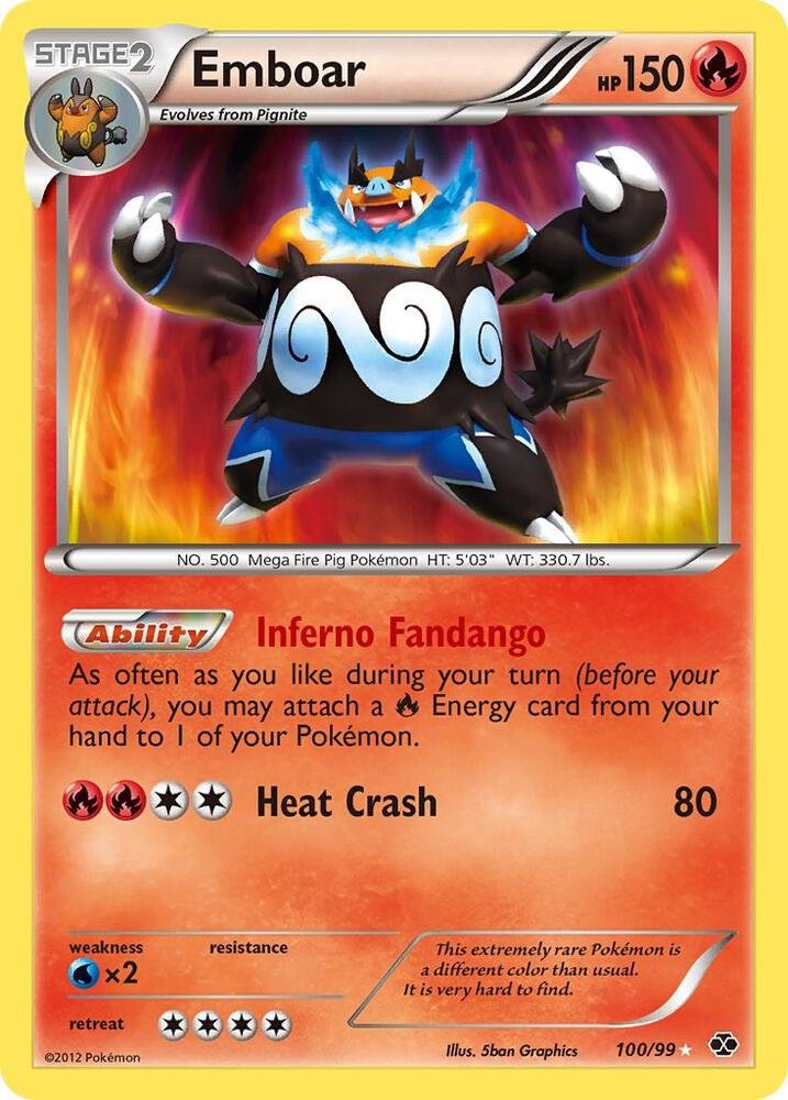 Emboar 100 Next Destinies