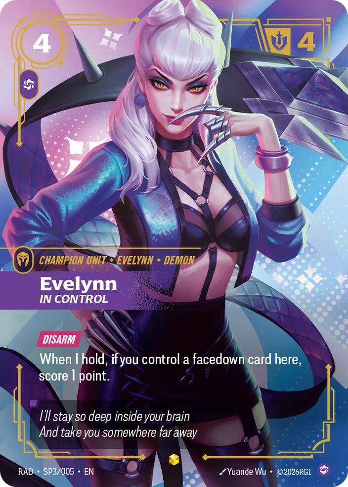 Evelyn In Control SP Riftbound Radiance
