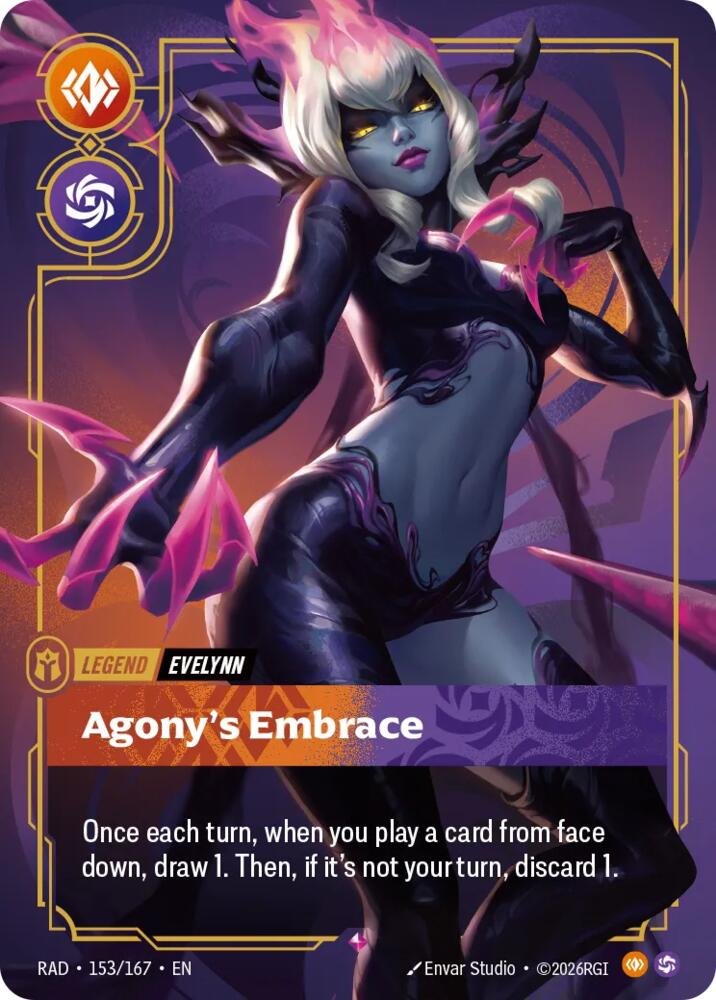 Evelynn Agonys Embrace 153 Riftbound Radiance