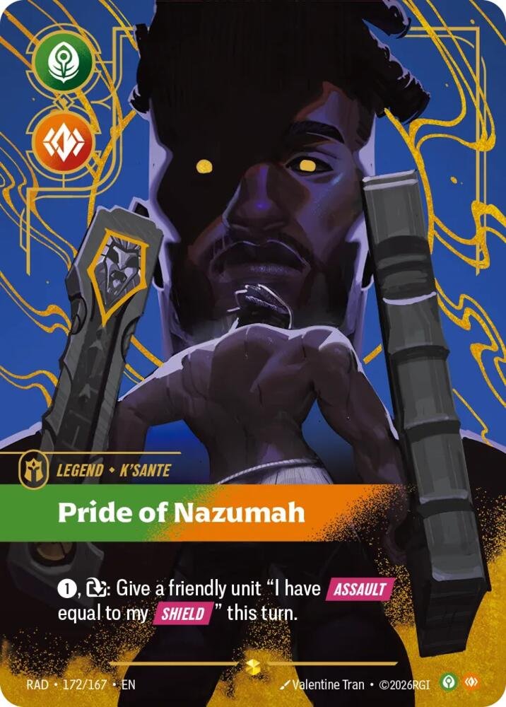 KSante Pride of Nazumah 172 Riftbound Radiance