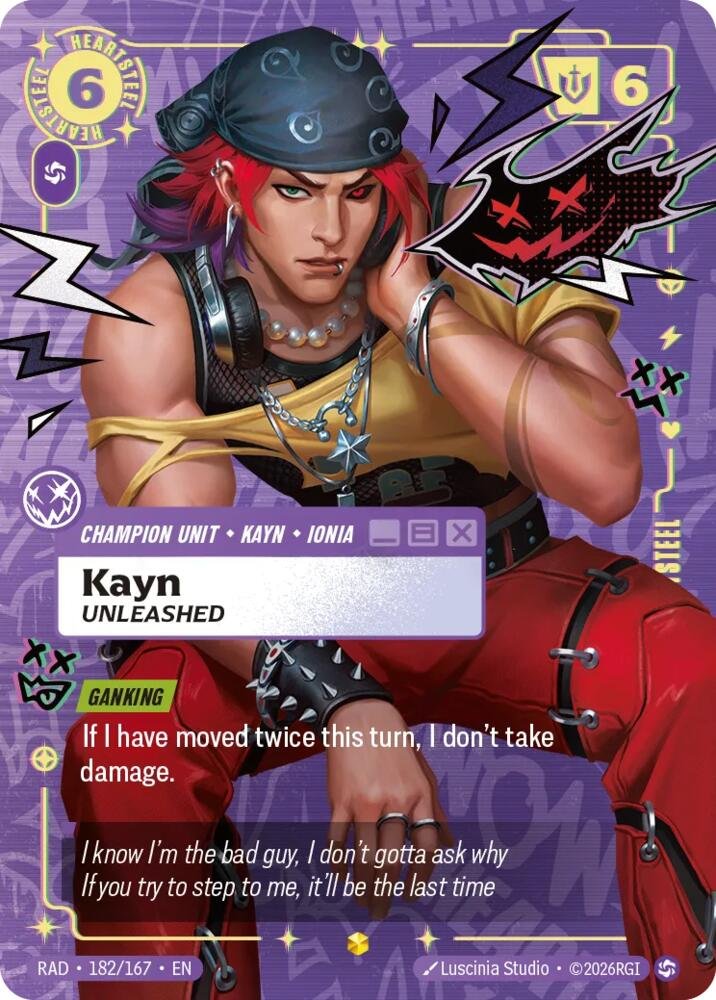 Kayn Unleashed 182 Riftbound Radiance