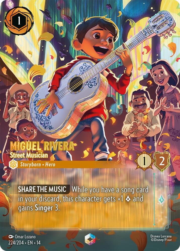 Miguel Rivera Street Musician Enchanted Hyperia City