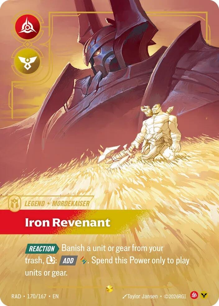Mordekaiser Iron Revenant 170 Riftbound Radiance