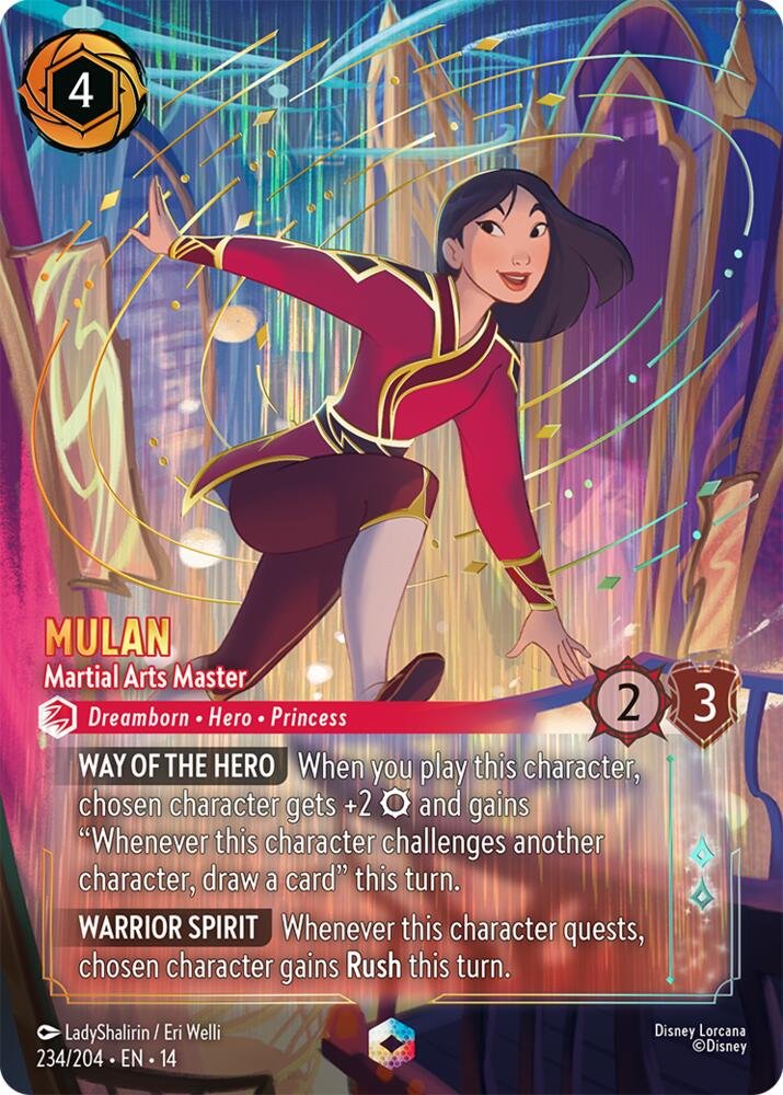 Mulan Martial Arts Master Enchanted Hyperia City