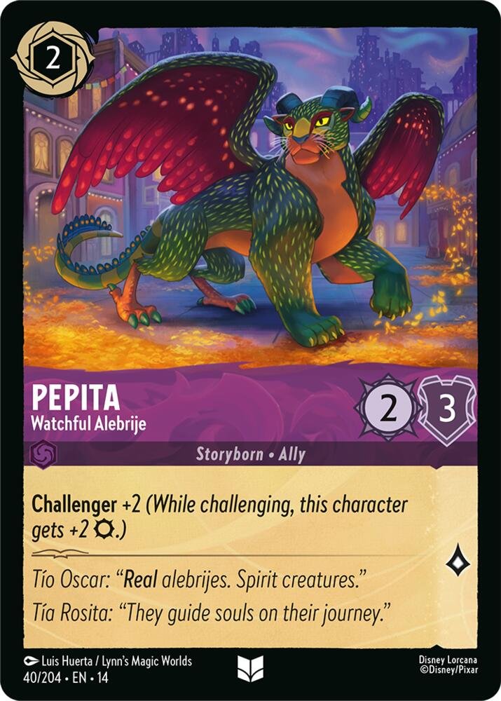 Pepita Watchful Alebrije Disney Lorcana Hyperia City