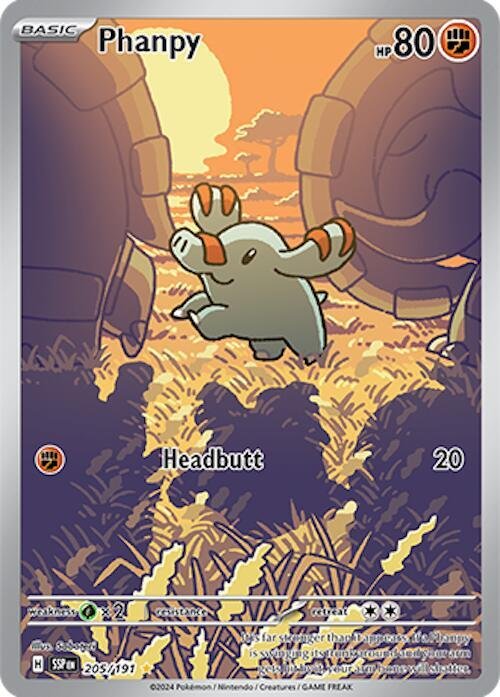 Phanpy 205 Surging Sparks