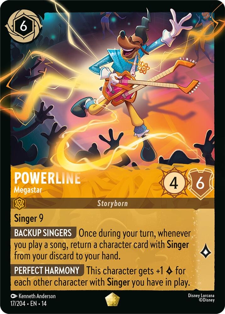Powerline Megastar Disney Lorcana Hyperia City
