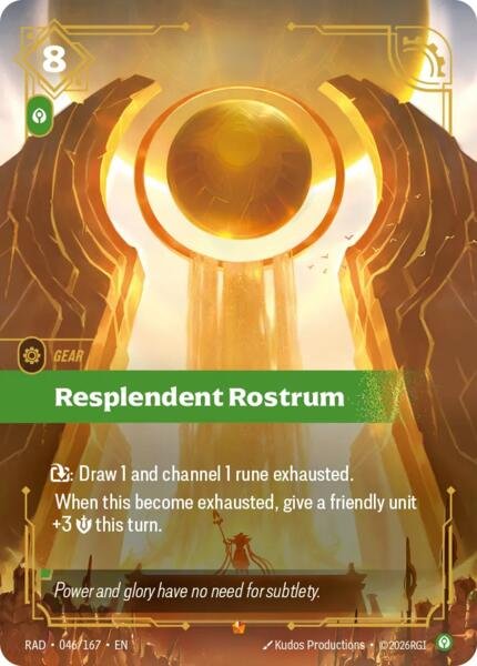 Respledent Rostrum