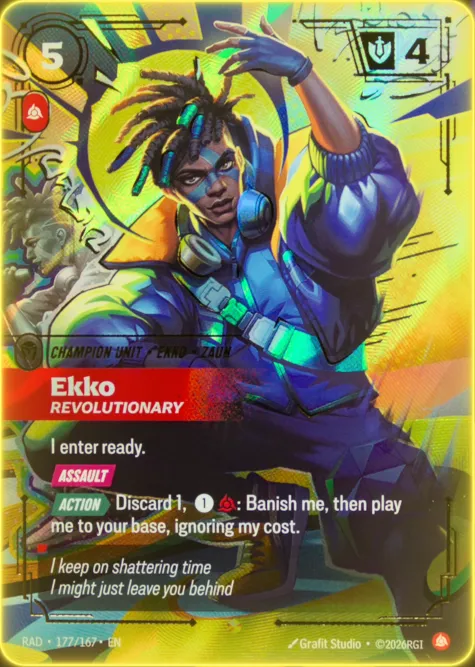 Riftbound Radiance Ekko Revolutionary 177