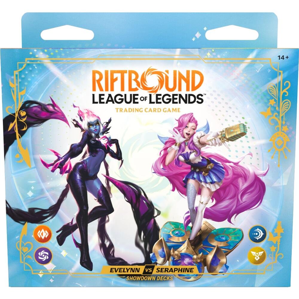 Riftbound Radiance Showdown Decks Evelynn vs Seraphine