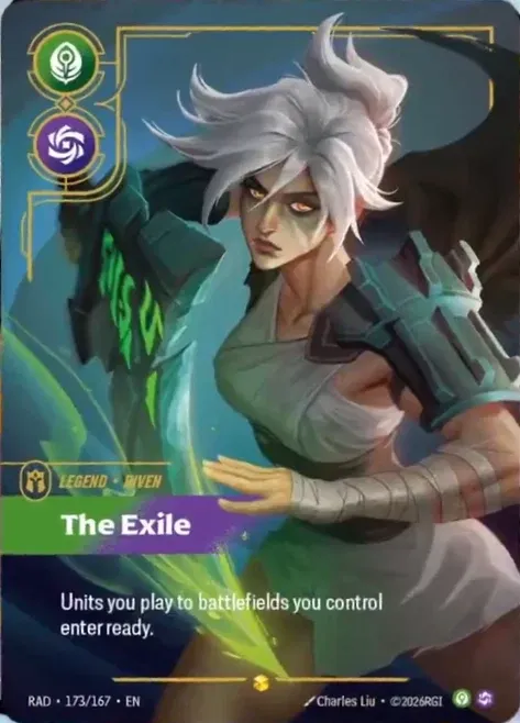 Riven The Exile 173 Riftbound Radiance