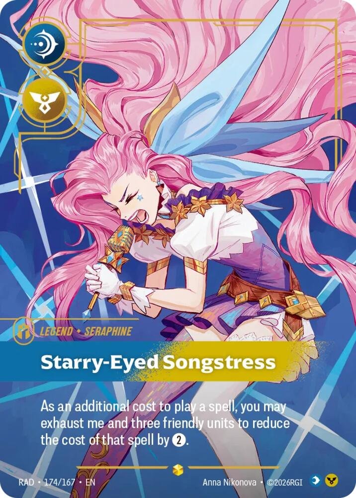 Seraphine Starry Eyed Songstress 174 Riftbound Radiance