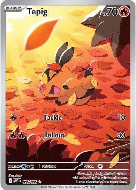 Tepig 096 White Flare